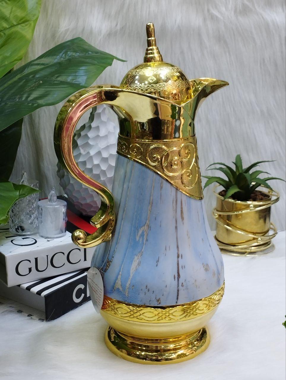 ترمس شاي "أصالة" - طراز عربي فاخر (حافظ للحرارة)